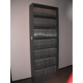 7' Black Bookshelf Bookcase